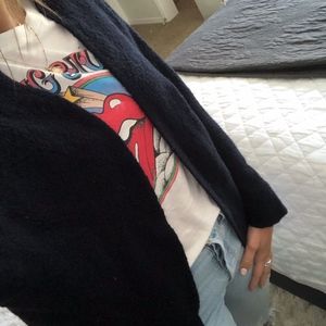 Blue Brandy Melville sweater size S but kinda XS